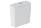 Geberit Selnova Square Cistern nasadzana, B36.5cm, H39.5cm, T16.5cm, spłukiwanie dwudzielne, przyłącze wody z boku, obracana, do WC Rimfree