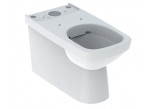 Geberit Selnova Square Standing bowl WC do spłuczki nasadzanej, washdown model, B35cm, H40cm, T68cm, przylegająca do ściany, częściowo ukryte mocowania, drain poziomy lub pionowy, Rimfree