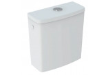 Geberit Selnova Square Cistern nasadzana, B36.5cm, H39.5cm, T16.5cm, spłukiwanie dwudzielne, przyłącze wody z boku, obracana, do WC Rimfree