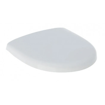 Geberit Selnova Compact Toilet seat, fixing od góry, zachodząca cover deski toilet