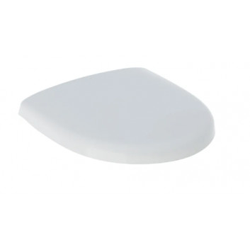 Geberit Selnova Compact Toilet seat, fixing od góry, zachodząca cover deski toilet