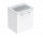 Geberit Selnova Square Set szafki pod umywalkę, z jednymi drzwiami, 60x65.2x50.2cm, white, z umywalką meblową, cienki rant, z overflow, with tap hole
