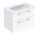 Geberit Selnova Square Set szafki pod umywalkę, z dwiema szufladami, 80x65.2x50.2cm, white, z umywalką meblową, cienki rant, z overflow, with tap hole