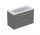 Geberit Selnova Square Set szafki pod umywalkę, z dwiema szufladami, 100x65.2x50.2cm, lava, z umywalką meblową, cienki rant, z overflow, with tap hole