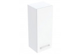 Geberit Selnova Square Cabinet boczna, 33x85x29.7cm, z jednymi drzwiami, white