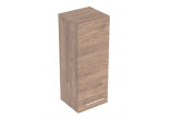 Geberit Selnova Square Cabinet boczna, 33x85x29.7cm, z jednymi drzwiami, walnut hickory