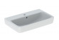 Geberit Selnova Square Washbasin, B60cm, H18cm, T46cm, z overflow, with tap hole