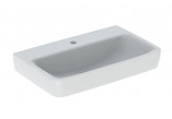 Geberit Selnova Compact Washbasin, 65cm, without overflow, with tap hole
