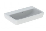 Geberit Selnova Compact Washbasin, B65cm, H17.5cm, T40cm, without overflow, with tap hole
