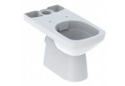 Geberit Selnova Square Standing bowl WC do spłuczki nasadzanej, washdown model, 35x68cm, częściowo ukryte mocowania, drain poziomy, Rimfree