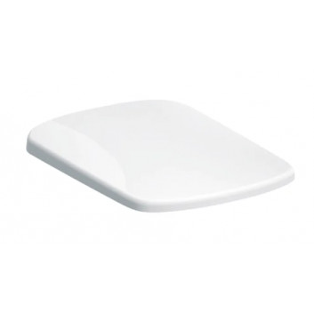 Geberit Selnova Square Toilet seat, fixing od dołu, zachodząca cover deski toilet