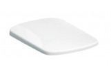 Geberit Selnova Compact Toilet seat, fixing od góry, kształt geometryczny, wolne opadanie, zachodząca cover deski toilet, antibacterial