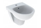 Geberit Selnova Compact Wall hung bidet, B35.5cm, H34.5cm, T48cm, krótki, z overflow, with tap hole