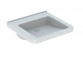 Geberit Selnova Comfort Washbasin, B55cm, H15.5cm, T52.5cm, without overflow, with tap hole