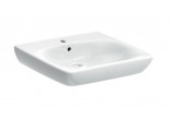 Geberit Selnova Comfort Washbasin, 55x15x55cm, without overflow, with tap hole