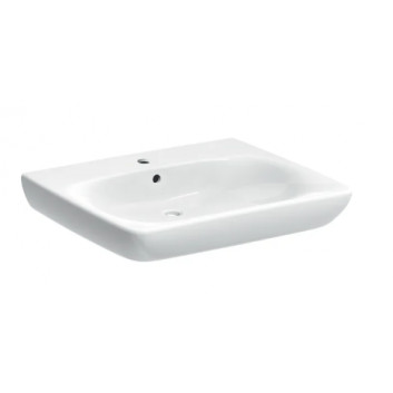 Geberit Selnova Comfort Washbasin, 60x15x55cm, without overflow, without tap hole