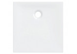 Square shower tray Geberit Nemea 80x80 cm, white matt