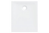 Shower tray rectangular Geberit Nemea 90x75 cm, white