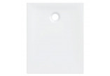 Shower tray rectangular Geberit Nemea 100x80 cm, white