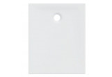 Shower tray rectangular Geberit Nemea 100x80 cm, white matt