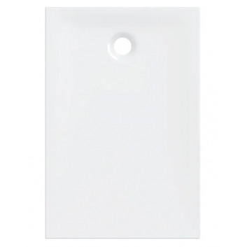 Shower tray rectangular Geberit Nemea 100x90 cm, white matt