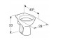 GEBERIT Standing bowl toilet dla dzieci Geberit Bambini, washdown model