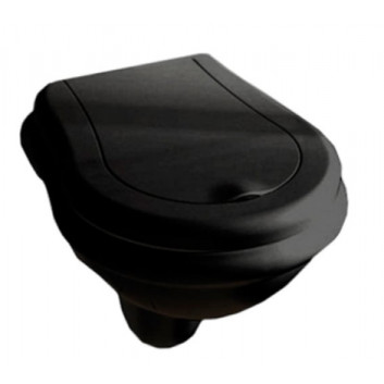 Kerasan Retro bowl WC hanging - black