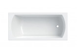 PERFECT bathtub rectangular 180x80 cm - white