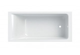 SELNOVA SQUARE bathtub rectangular 160x75 cm - white
