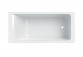 SELNOVA SQUARE bathtub rectangular 160x70 cm - white
