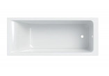 SELNOVA SQUARE bathtub rectangular 160x75 cm - white