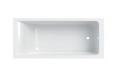 SELNOVA SQUARE bathtub rectangular 170x75 cm - white