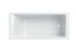 SELNOVA SQUARE bathtub rectangular 170x75 cm - white