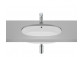 GAP Under-countertop washbasin round 35 cm - white