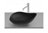 OHTAKE Countertop washbasin 54x37,5x18,5 cm CZARNY MAT