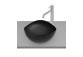 OHTAKE Countertop washbasin 54x37,5x18,5 cm CZARNY MAT