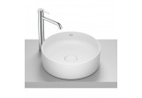 TERRA Countertop washbasin round 39 cm Fineceramic® BIAŁY MAT