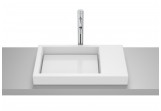 HORIZON Countertop washbasin SKYLINE 60x38 cm BIAŁY POŁYSK