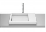 HORIZON Countertop washbasin SKYLINE 60x38 cm CZARNY MAT