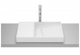 HORIZON Countertop washbasin DASH 60x38 cm BIAŁY POŁYSK