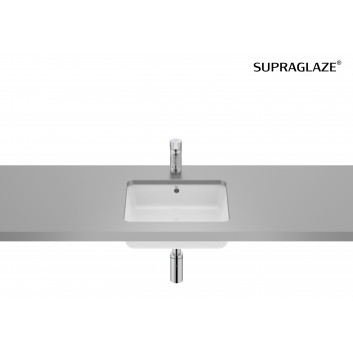 GAP Under-countertop washbasin oval 55x35 cm Supraglaze®