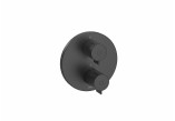 T-500 Mixer thermostatic shower wall mounted black mat