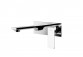 Washbasin faucet concealed Corsan Trino black with spout