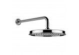Overhead shower Gessi Venti20, round, 229mm, arm wall mounted 400mm, chrome