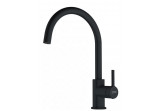 Kitchen faucet ze stałą wylewką Lina XL w colorze black mat