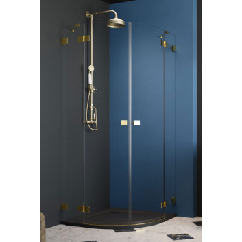 Door shower for recess installation Radaway Espera Pro DWJ 160, right, 1600x2000mm, ciche domykanie, profil chrome