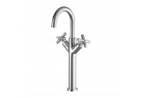 OMNIRES MODERN washbasin faucet tall with waste klik-klak - chrome