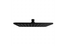 OMNIRES SLIMLINE overhead shower, 25 x 25 cm - black mat