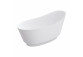 Bathtub freestanding OMNIRES NEO M+, 158x72 cm, with siphon - white mat