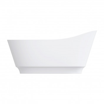 Bathtub freestanding OMNIRES NEO M+, 158x72 cm, with siphon - white shine